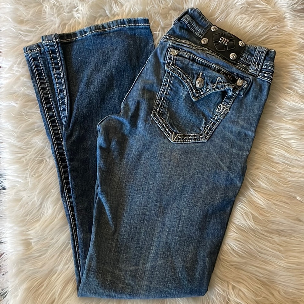 Miss Me signature rise boot 31
